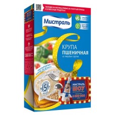 Крупа пшеничная Мистраль в пакетах для варки, 5x80 г (kastd) в магазинах Ашан