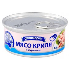 Мясо криля Аквамарин натуральные, 105 г (kastd) в магазинах Ашан