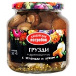 Грузди маринованные Валдайский Погребок с зеленью и луком, 500 мл (kastd) Грузди маринованные Валдайский Погребок с зеленью и луком, 500 мл (kastd)