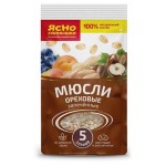 Мюсли запеченные Ясно солнышко Ореховые, 250 г (kastd)