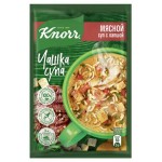 Суп быстрорастворимый Knorr Чашка супа Мясной с лапшой, 14 г (kastd)