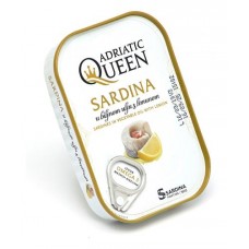 Сардины Adriatic Queen в масле с лимоном, 105 г (kastd) в магазинах Ашан