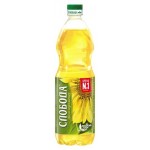 Масло подсолнечное Слобода рафинированное, 1 л (kastd)