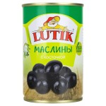 Маслины LUTIK с косточкой, 280 г (kastd)