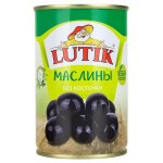 Маслины LUTIK без косточки, 280 г (kastd)