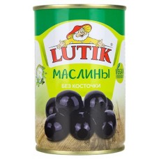 Маслины LUTIK без косточки, 280 г (kastd) в магазинах Ашан