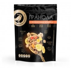 Гранола АШАН Золотая птица с тропическими фруктами, 280 г (kastd) в магазинах Ашан