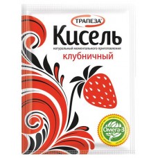 Кисель Трапеза клубничный, 20 г (kastd) в магазинах Ашан