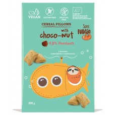 Готовый завтрак Super Fudgio подушечки с ореховой начинкой, 200 г (kastd) в магазинах Ашан