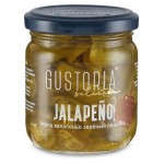 Перец халапеньо Gustoria маринованный резаный, 210 г (kastd)