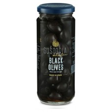 Маслины Gustoria черные, 358 г (kastd) в магазинах Ашан