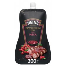 Соус Heinz Брусничный для мяса, 200 г (kastd) в магазинах Ашан