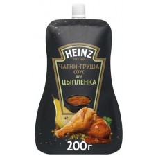 Соус Heinz Чатни-груша для цыпленка, 230 г (kastd) в магазинах Ашан