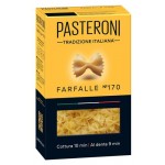 Макаронные изделия Pasteroni Ė170 бабочки из твердых сортов пшеницы, 400 г (kastd)