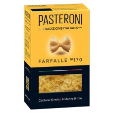 Макаронные изделия Pasteroni Ė170 бабочки из твердых сортов пшеницы, 400 г (kastd) в магазинах Ашан
