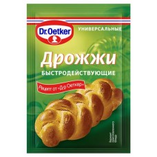 Дрожжи сухие Dr.Bakers быстродействующие, 7 г (kastd) в магазинах Ашан