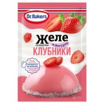 Желе Dr.Bakers со вкусом клубники и йогурта, 33 г (kastd)