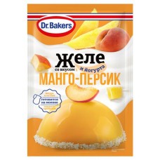 Желе Dr.Bakers со вкусом манго-персик и йогурта, 33 г (kastd) в магазинах Ашан