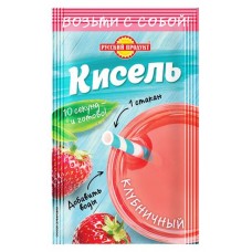 Кисель Русский Продукт Здоровый образ жизни клубничный, 25 г (kastd) в магазинах Ашан