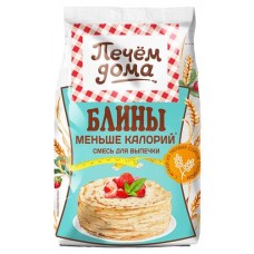 Смесь для выпечки Печем Дома блины меньше калорий, 300 г (kastd) в магазинах Ашан
