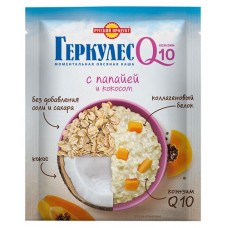 Геркулес Русский Продукт Q10 папайя кокос, 35 г (kastd) в магазинах Ашан
