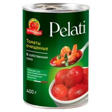 Томаты ПОМИДОРКА очищенные, 400 г (kastd) в магазинах Ашан