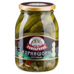 Корнишоны маринованные Скатерть-Самобранка, 500 мл (kastd)
