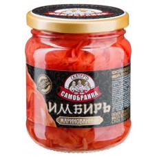 Имбирь маринованный Скатерть-Самобранка, 200 г (kastd) в магазинах Ашан