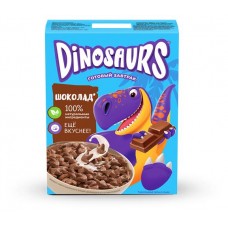 Готовый завтрак Kellogg's Dinosaurs шоколадные лапы, 220 г (kastd) в магазинах Ашан