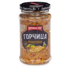 Горчица КУХМАСТЕР Французская, 190 г (kastd) в магазинах Ашан