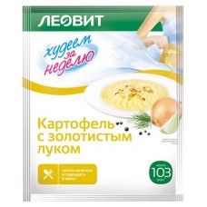 Смесь сухая Леовит Картофель с золотистым луком, 30 г (kastd) в магазинах Ашан