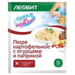 Смесь сухая Леовит Пюре картофельное с овощами и паприкой, 30 г (kastd)