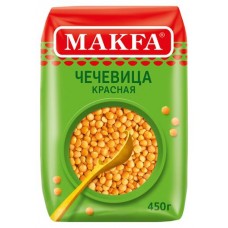 Чечевица красная Makfa, 450 г (kastd) в магазинах Ашан