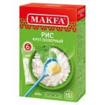 Рис круглозерный Makfa, 400 г (kastd)