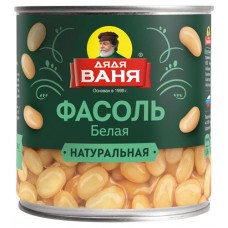 Фасоль белая Дядя Ваня, 400 г (kastd) в магазинах Ашан
