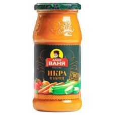 Икра кабачковая Дядя Ваня из обжаренных кабачков, 460 г (kastd) в магазинах Ашан