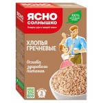 Хлопья гречневые Ясно солнышко, 375 г (kastd) Хлопья гречневые Ясно солнышко, 375 г (kastd)