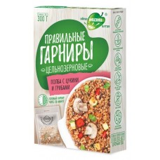 Полба Образ жизни Алтая с цукини и грибами в пакетиках, 5х60 г (kastd) в магазинах Ашан