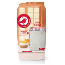 Манная крупа АШАН Красная птица, 800 г (kastd) в магазинах Ашан