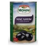Маслины Monini с косточкой, 300 г (kastd)