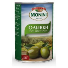 Оливки Monini без косточки, 300 г (kastd) в магазинах Ашан