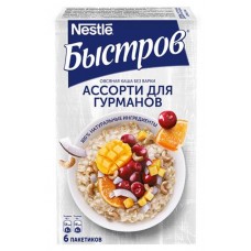 Каша овсяная Быстров ассорти для гурманов, 230 г (kastd) в магазинах Ашан