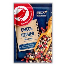 Смесь перцев АШАН Красная птица без соли, 20 г (kastd) в магазинах Ашан