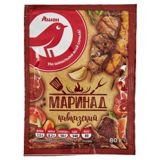 Маринад АШАН Красная птица кавказский, 80 г (kastd) в магазинах Ашан