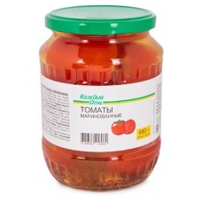 Томаты маринованные Каждый день, 680 г (kastd) в магазинах Ашан
