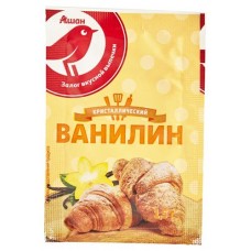 Ванилин АШАН Красная птица кристаллический, 1,5 г (kastd) в магазинах Ашан