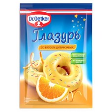 Глазурь Dr.Oetker со вкусом цитрусовых, 90 г (kastd) в магазинах Ашан