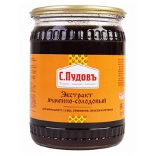 Экстракт ячменно-солодовый С.Пудовъ, 650 г (kastd) в магазинах Ашан