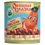 Фасоль красаная Овощная сказка в собственном соку, 310 г (kastd) Фасоль красаная Овощная сказка в собственном соку, 310 г (kastd)