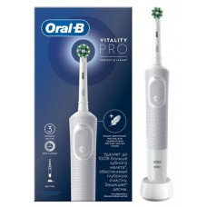 Электрическая зубная щетка Oral-B Vitality Pro, белая (kastd) в магазинах Ашан